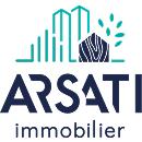 Arsati Immobilier Agence Immobiliere Noyal Sur Vilaine Logo Footer