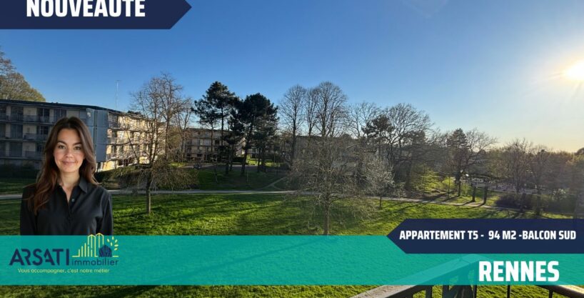 Appartement 5 pièces 63 m² · à Rennes · 63 m² · 199 990 €